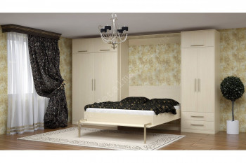 Комплект мебели со шкаф-кроватью трансформер Ратмир в Шайдурово - shajdurovo.mebel54.com | фото