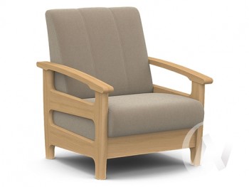 Кресло для отдыха Омега (бук лак/CATANIA LATTE) в Шайдурово - shajdurovo.mebel54.com | фото